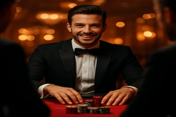 উজ্জ্বল আলোয় জ্বলন্ত রুলেট চাকা ও ক্যাসিনো চিপসের দৃশ্য, যা লাইভ গেমিংয়ের উত্তেজনাকে আরও বেশি করে প্রকাশ করে